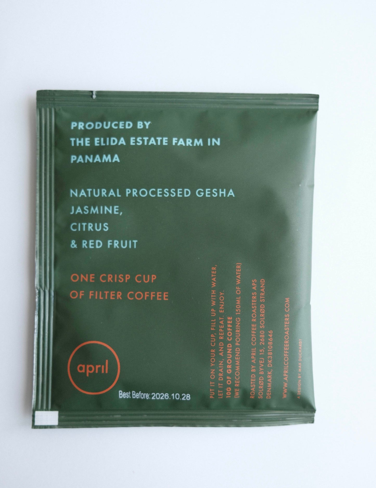 Elida Estate - Natural Gesha - Drip Pack