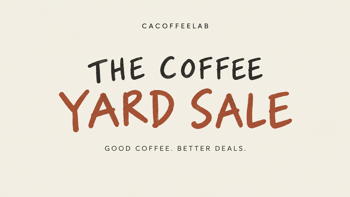 The Coffee Yard Sale