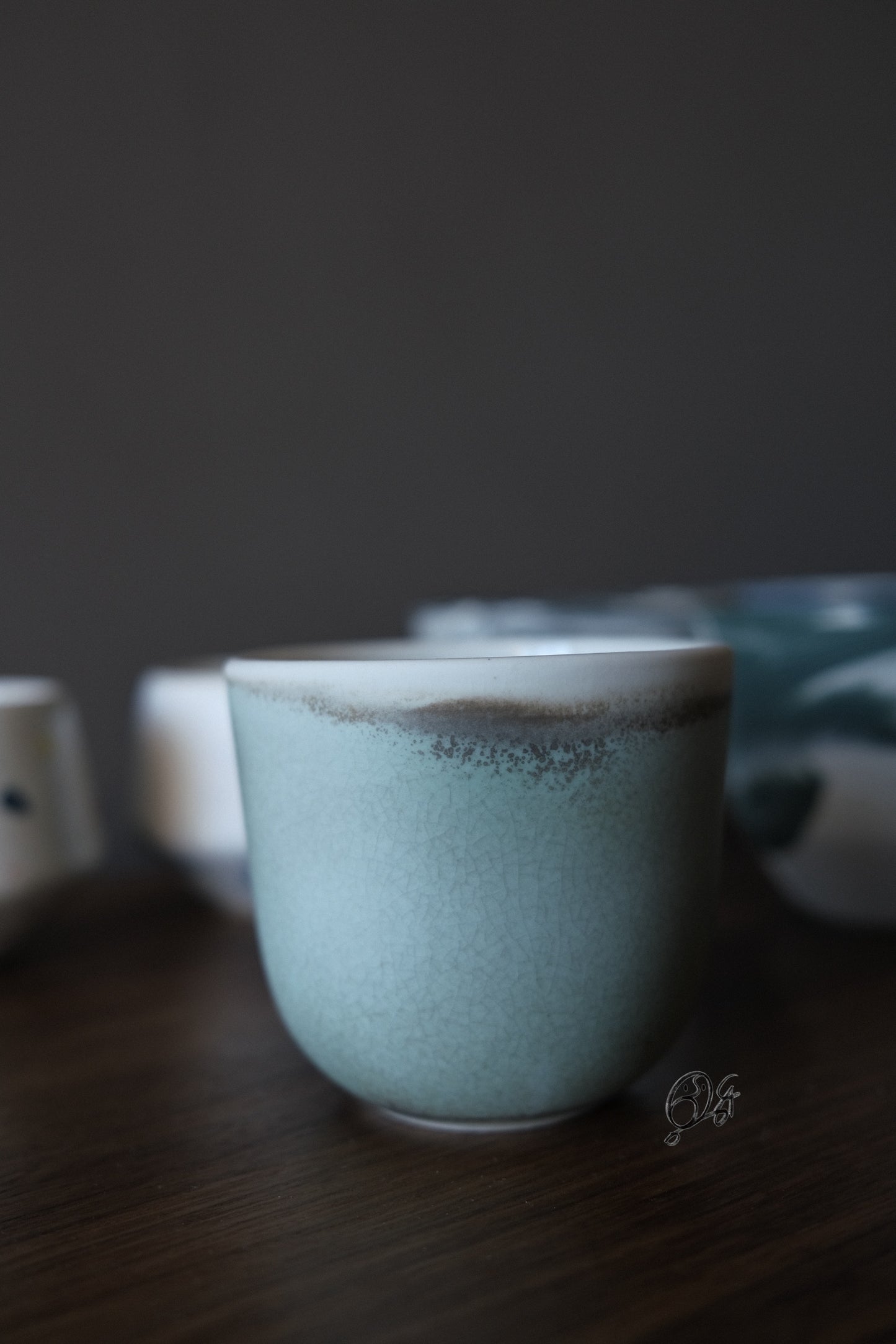 MK Studio| Handmade Porcelain Coffee Cup Size F