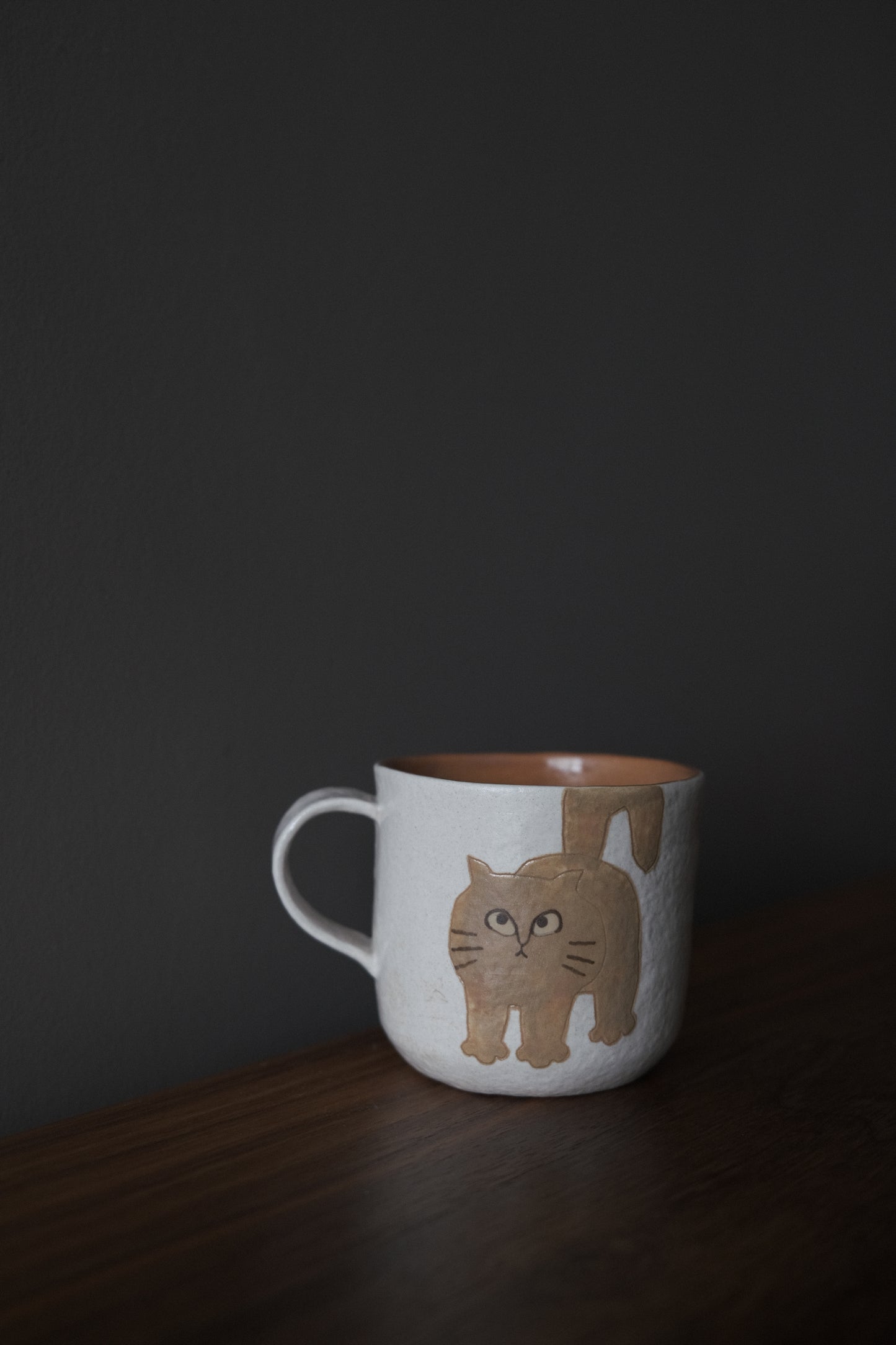 One-of-a-Kind Handmade Cat Mug